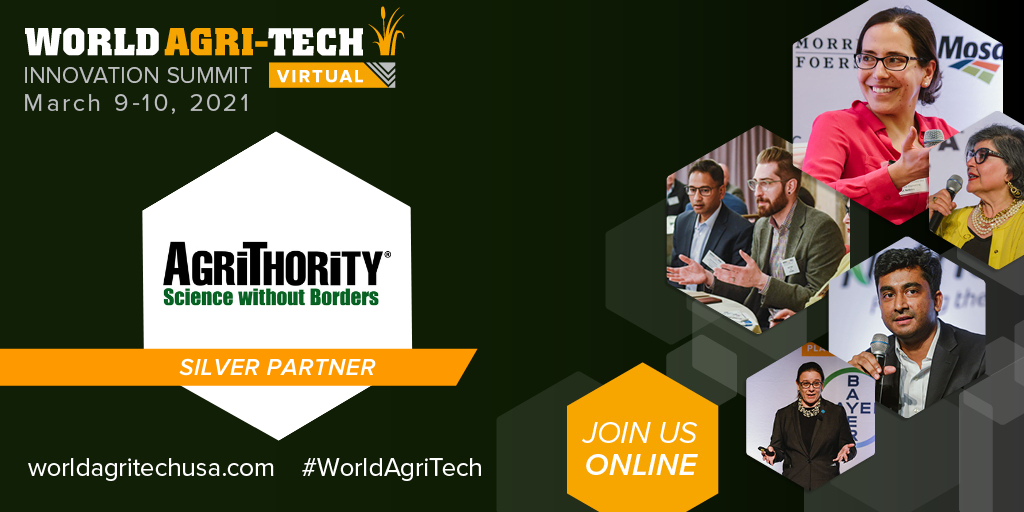 AgriThority Silver Partner of World AgriTech Innovation Summit